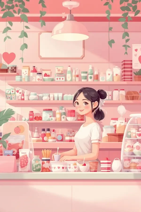 甜心便利店 短剧封面 甜心便利店 短剧封面