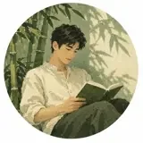 读者竹影半窗的头像插画